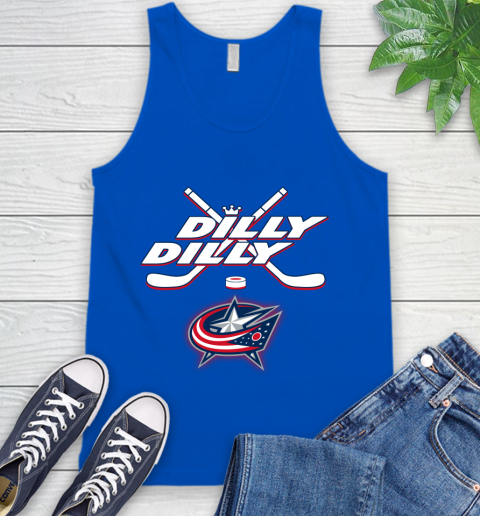 NHL Columbus Blue Jackets Dilly Dilly Hockey Sports Tank Top 5