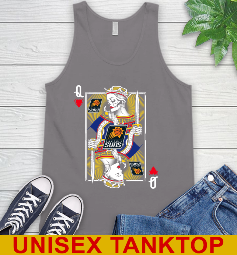 NBA Basketball Phoenix Suns The Queen Of Hearts Card Shirt Tank Top 6