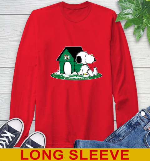 NBA Basketball Boston Celtics Snoopy The Peanuts Movie Shirt Long Sleeve T-Shirt 10