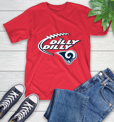 NFL Los Angeles Rams Dilly Dilly Football Sports T-Shirt 10