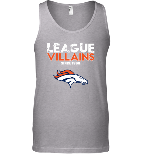 NFL League Villains Since 1960 Denver Broncos Long Sleeve T-Shirt -  Rookbrand