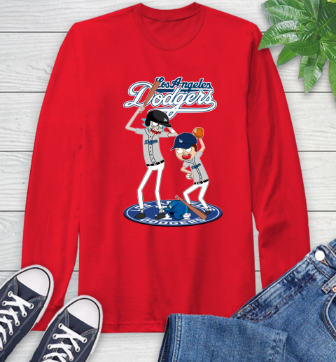 MLB Los Angeles Dodgers Rick And Morty Baseball 67