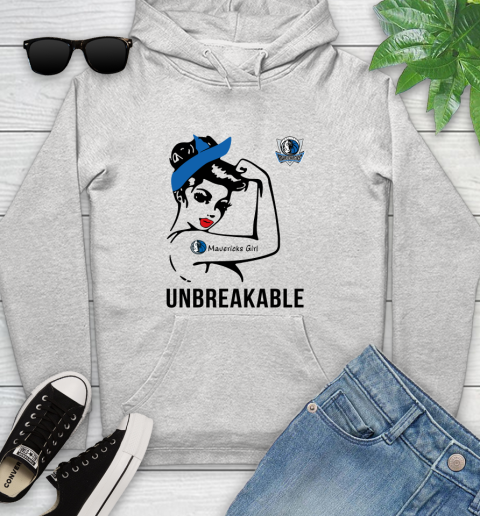 NBA Dallas Mavericks Girl Unbreakable Basketball Sports Youth Hoodie