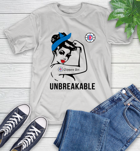 NBA Los Angeles Clippers Girl Unbreakable Basketball Sports T-Shirt