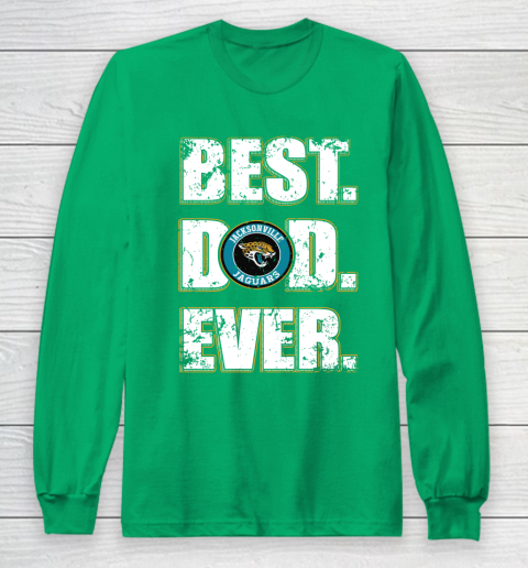 NFL Jacksonville Jaguars Football Best Dad Ever Family Shirt Long Sleeve T-Shirt 4