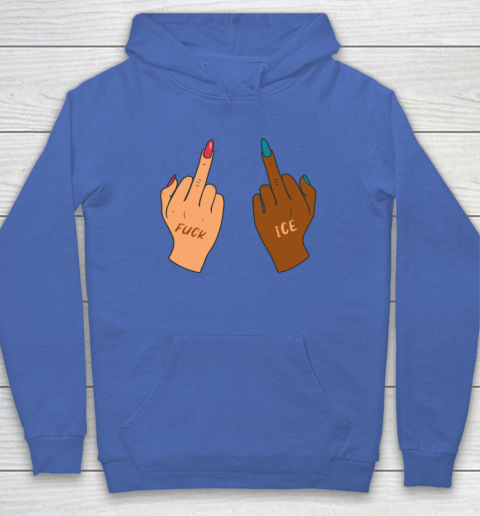 Fuck Ice Middle Fingers Protect Immigrants Anti Ice Hoodie 5