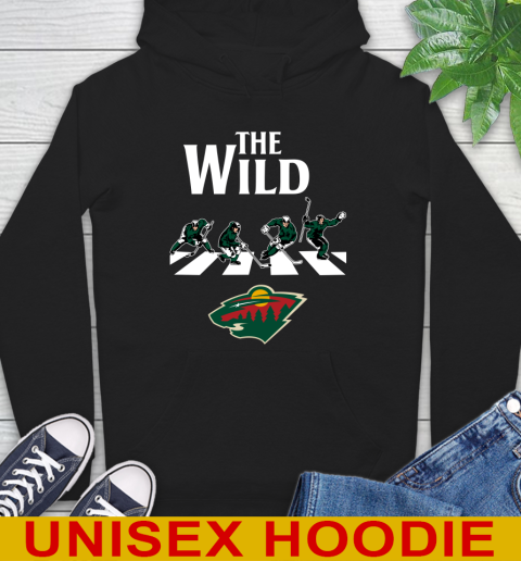 NHL Hockey Minnesota Wild The Beatles Rock Band Shirt Hoodie