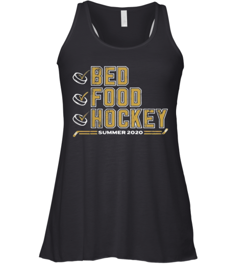Bed Food Hockey Summer 2020 Racerback Tank