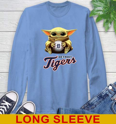 MLB Baseball Detroit Tigers Star Wars Baby Yoda Shirt 68