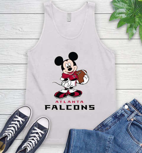 NFL Football Atlanta Falcons Cheerful Mickey Mouse Shirt Tank Top 2
