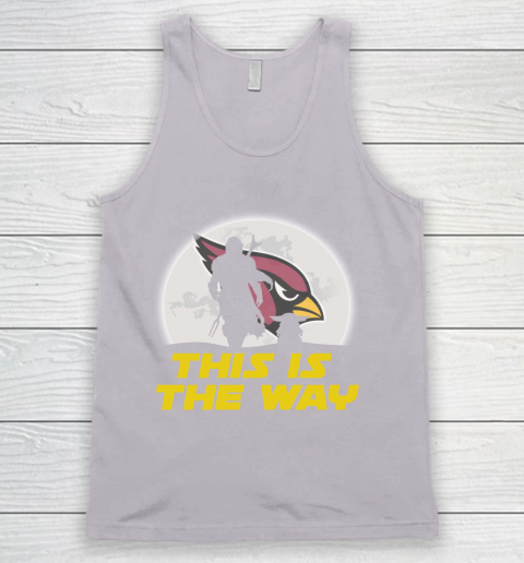 Arizona Cardinals NFL Football Star Wars Yoda And Mandalorian This Is The Way Tank Top 3