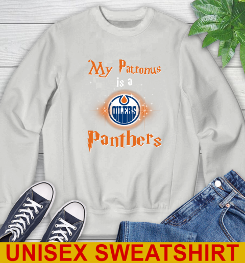 NHL Hockey Harry Potter My Patronus Is A Edmonton Oilers Sweatshirt 5