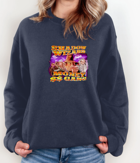 53n3 funny shadow wizard money 036 036 gang sweatshirt 35 front navy