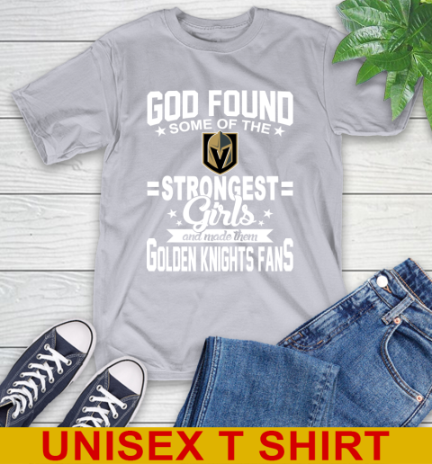 Vegas Golden Knights NHL Football God Found Some Of The Strongest Girls Adoring Fans T-Shirt 5