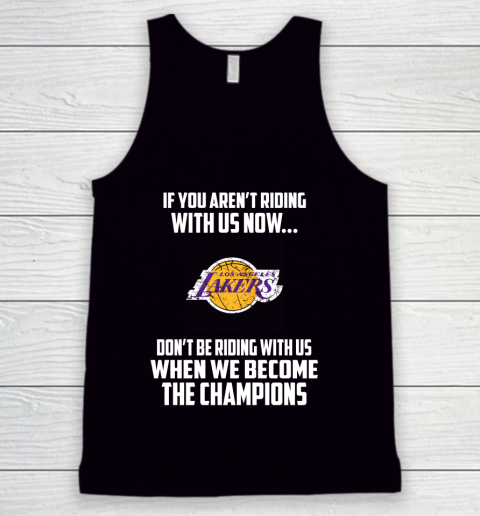 NBA Los Angeles Lakers Basketball We Become The Champions Tank Top