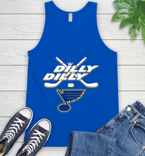 NHL St.Louis Blues Dilly Dilly Hockey Sports Tank Top 5
