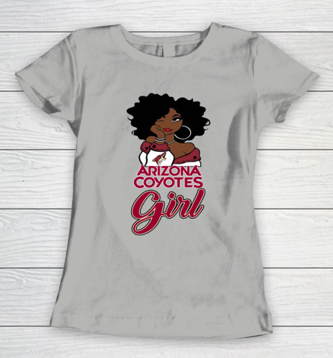 Arizona Coyotes Girl NHL Women's T-Shirt 11