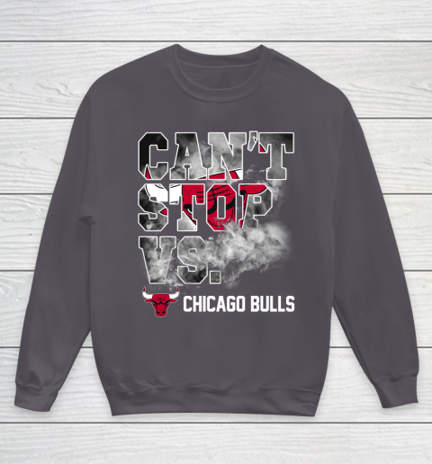 NBA Chicago Bulls Basketball Can't Stop Vs Youth Sweatshirt 5