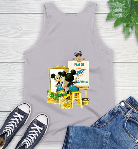 NFL Football Miami Dolphins Mickey Drawing Shirt 68
