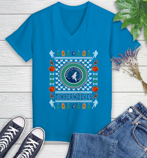 Minnesota Timberwolves Merry Christmas NBA Basketball Loyal Fan Ugly Shirt 80