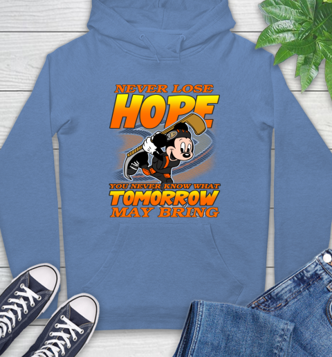 Anaheim Ducks NHL Hockey ootball Mickey Disney Never Lose Hope Hoodie 11