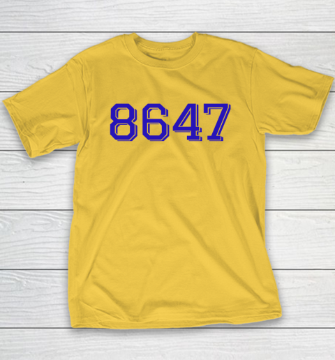 8647 James Comey Youth T-Shirt 4