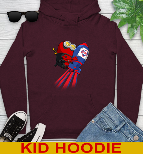 MLB Baseball Philadelphia Phillies Deadpool Minion Marvel Shirt Youth Hoodie 7