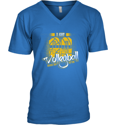 I Got 99 Problems Volleyball Solves All Of'em V-Neck T-Shirt 5 I Got 99 Problems Volleyball Solves All Of'em V-Neck T-Shirt - Image 5