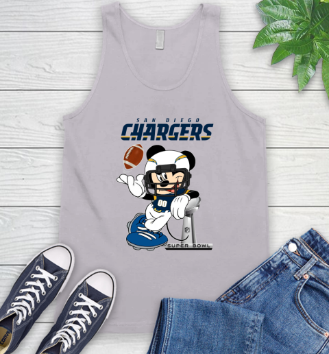 NFL San diego chargers Mickey Mouse Disney Super Bowl Football T Shirt Tank Top 4