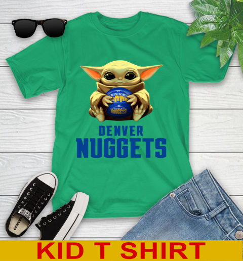NBA Basketball Denver Nuggets Star Wars Baby Yoda Shirt 106