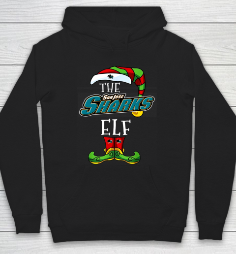 San Jose Sharks Christmas ELF Funny NHL Hoodie