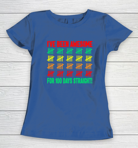 100 Days of School Shirt Kids 100th Day of School Women's T-Shirt 6
