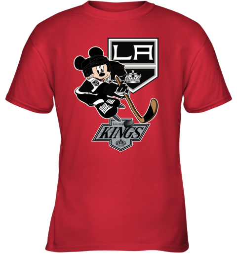 Los Angeles Kings Mickey Mouse Disney Hockey T Shirt T-Shirt