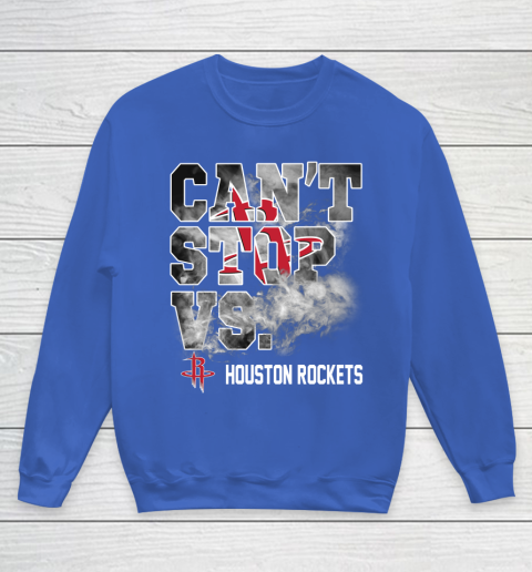 NBA Houston Rockets Basketball Can't Stop Vs Youth Sweatshirt 6