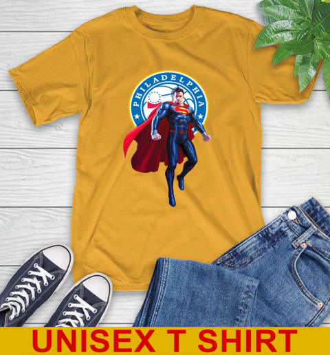 NBA Awesome Superman Basketball Sports Philadelphia 76ers 3
