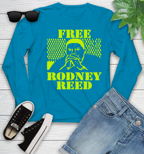 Freee rodney reed Youth Long Sleeve 9 Freee rodney reed Youth Long Sleeve - Image 9