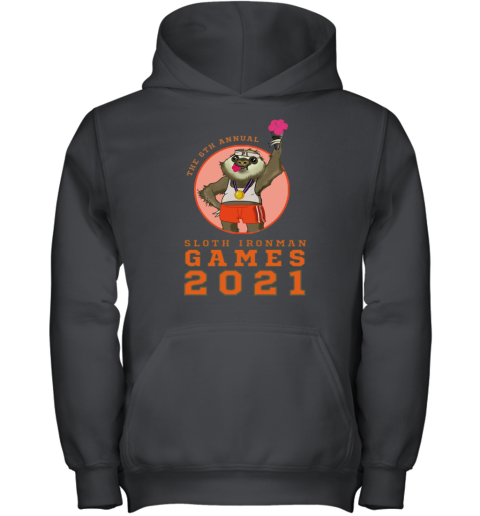 Sloth Ironman Games Youth Hoodie