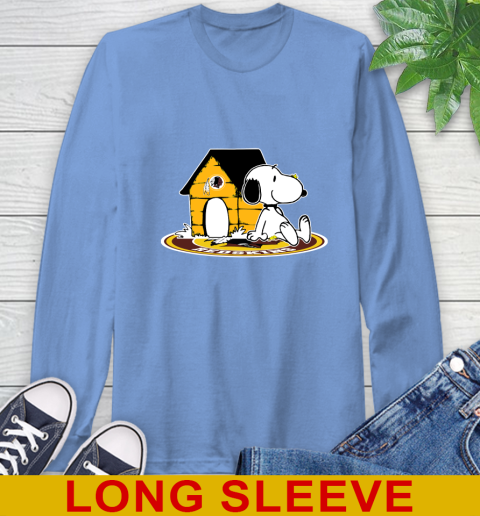 NFL Football Washington Redskins Snoopy The Peanuts Movie Shirt Long Sleeve T-Shirt 11