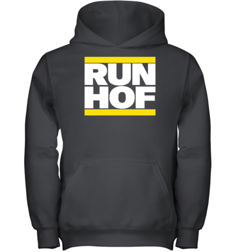 95.7 The Game Bonta Hill Wearing Run Hof Youth Hoodie