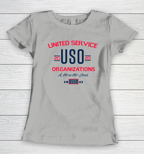 USO 2020 United Service Organizations Women's T-Shirt - Image 9