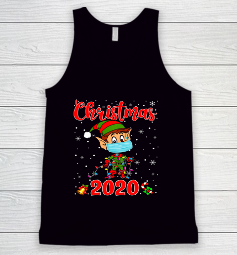 Christmas 2020 Funny Christmas Lights Elf Lover Gifts Tank Top