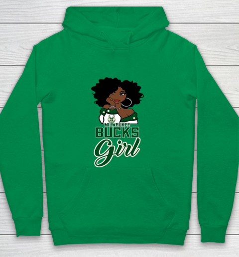 Milwaukee Bucks Girl NBA Youth Hoodie 6