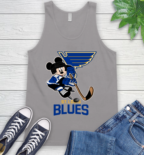 NHL St.Louis Blues Mickey Mouse Disney Hockey T Shirt Tank Top 4