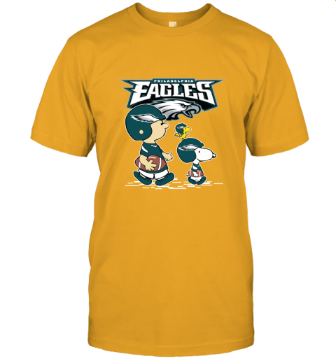 Philadelphia Eagles Lets Play Football Together Snoopy T-Shirt - T-shirts  Low Price