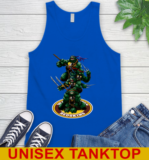 NFL Football Washington Redskins Teenage Mutant Ninja Turtles Shirt Tank Top 5