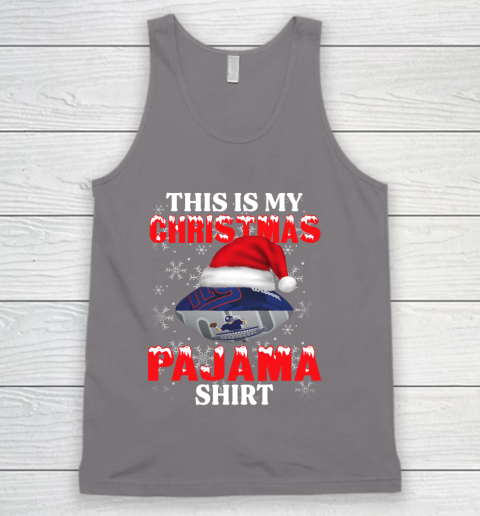 New York Giants This Is My Christmas Pajama Shirt NFL Tank Top 6
