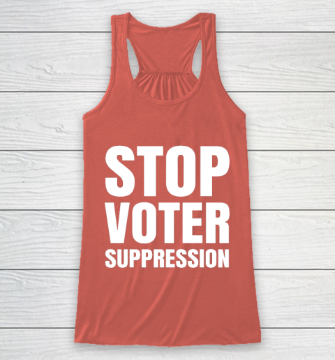 Black Voters Matter Protect The Vote Stop Voter Suppression Racerback Tank 3