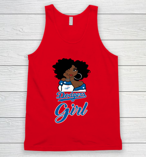 Los Angeles Dodgerss Girl MLB Tank Top 6