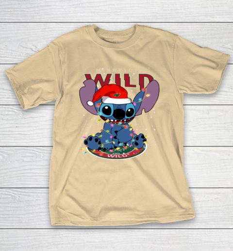 Minnesota Wild NHL Hockey noel stitch Christmas T-Shirt 5