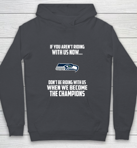 NFL Seattle Seahawks Football We Become The Champions Youth Hoodie 5